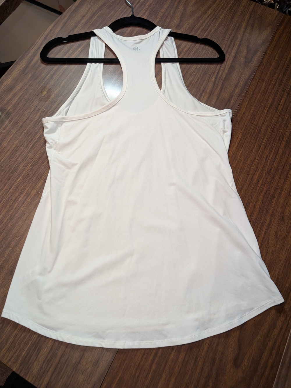 Athleta Cream Racerback Tank Top - Picture 6 of 6